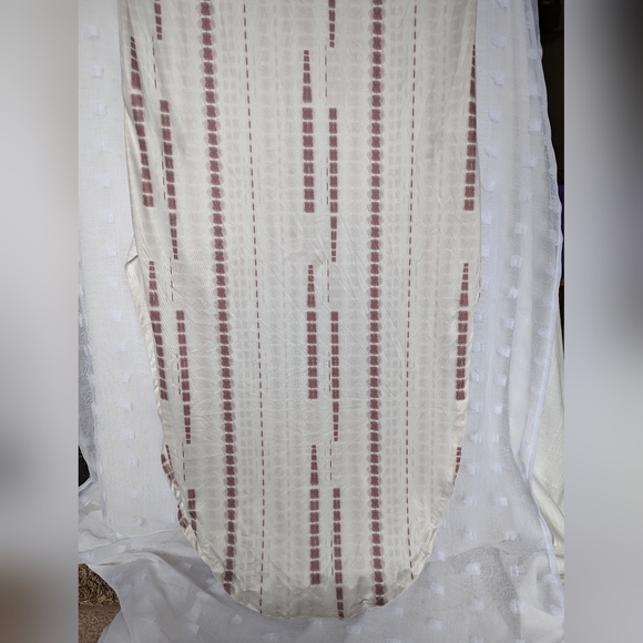 Boho Tie Dye Soft Stretchy Jersey Knit Beachy Maxi Dress Size L - Picture 4 of 6